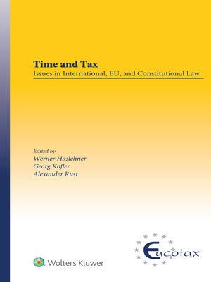 cover image of Time and Tax